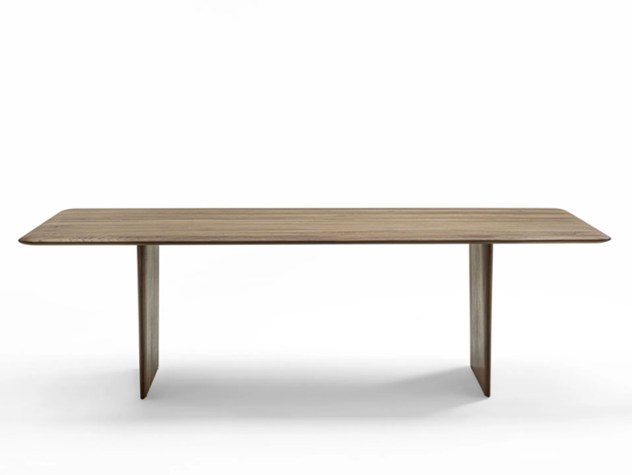 VELA - Rectangular solid wood table _ Riva 1920